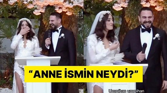 Nikah Sırasında Annesinin İsmini Unutan Damat Salondakileri Güldürdü