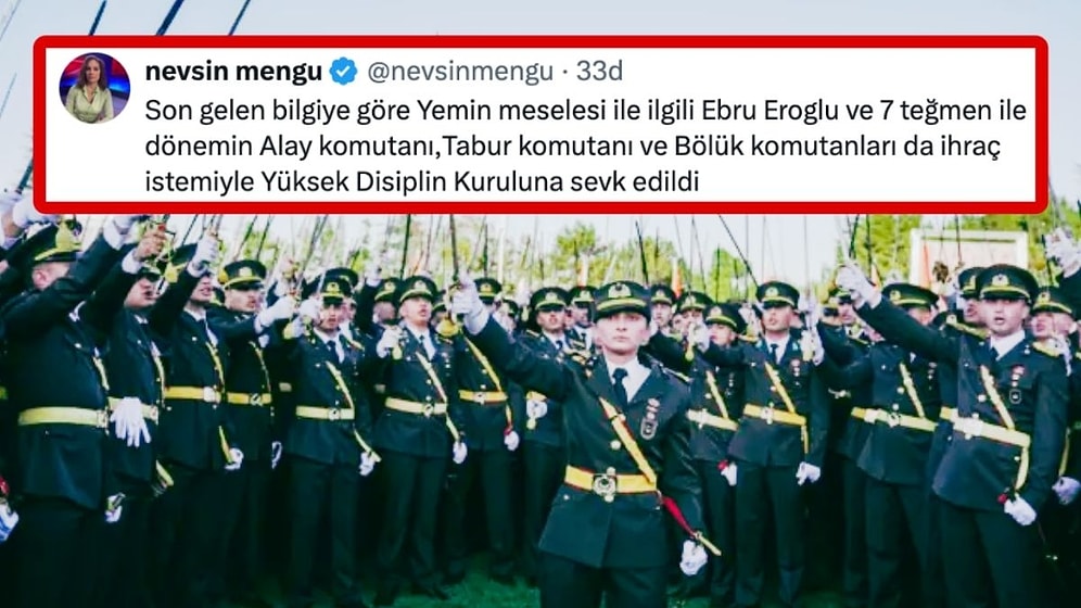 Kılıçlı Yemin Olayında Yeni Gelişme: Teğmenlerden Sonra Komutanlar da Disipline Sevk Edildi