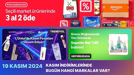 Kasım İndirimlerinde Bugün Hangi Markalar Var? 19 Kasım 2024