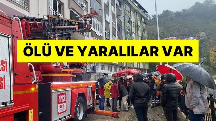 Rize'de Heyelan: Ölü ve Yaralılar Var