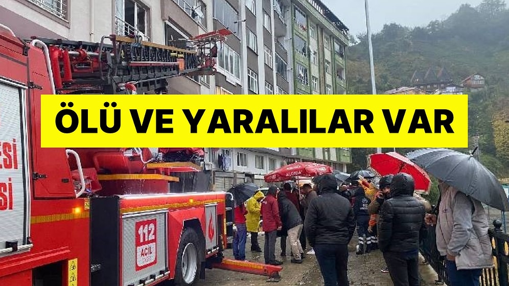 Rize'de Heyelan: Ölü ve Yaralılar Var