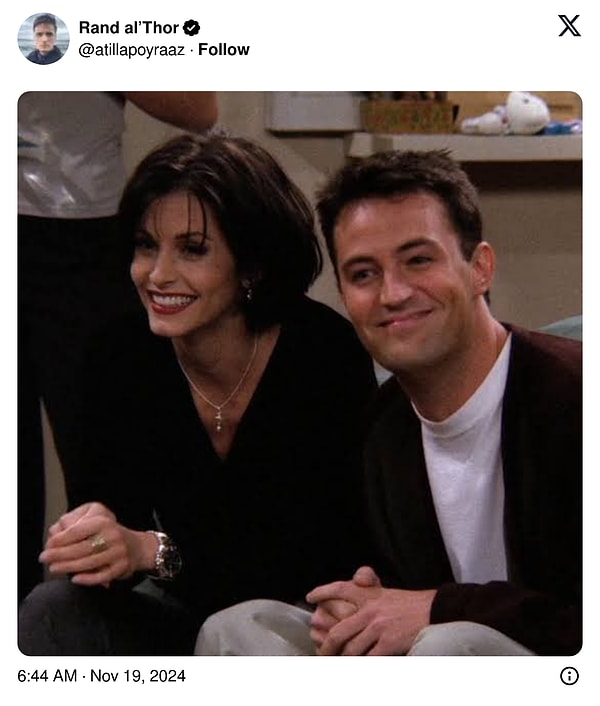 5. Monica ve Chandler (Friends)