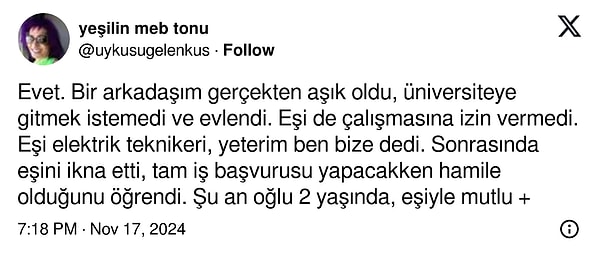 Ve en dikkat çeken yorum;