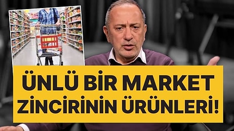 Fatih Altaylı, Ünlü Bir Market Zincirinin Ürünlerinin Analizini Paylaştı: "Acaba Bize Ne Yediriyorlar?"