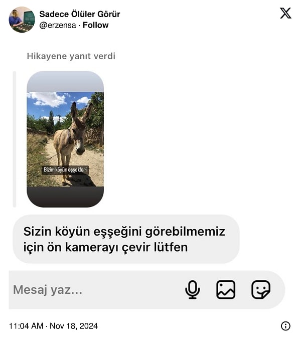 Ofansif bir flört yöntemi izliyoruz.