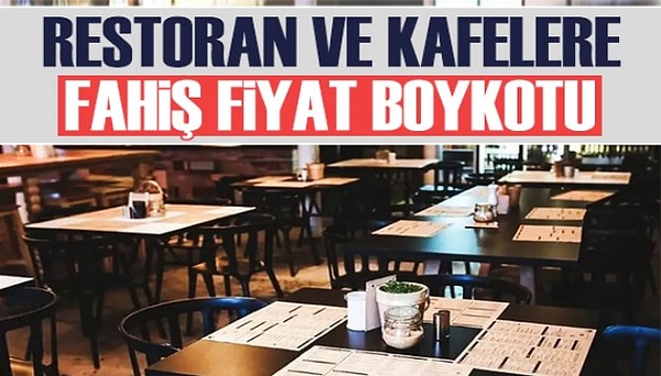 Biliyorsunuz artan restoran fiyatları önemli sorunlardan. Restoranların fahiş kârlar ettiği düşünülüyor, işletmeciler de fiyatların artış sebebini kira, vergi gibi kalemlerin artmasına bağlıyor.