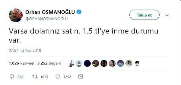 II. Abdülhamid'in torunlarından Orhan Osmanoğlu'nun paylaşımları illa önünüze düşmüştür.