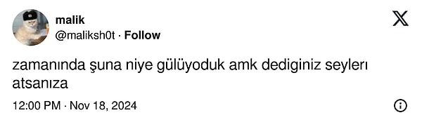 Bir kullanıcı da "Zamanında buna mı gülüyorduk?" dedirten şeyleri paylaşmasını istedi diğer kullanıcılardan.