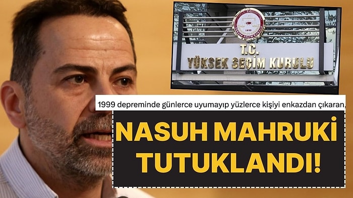 Eski AKUT Başkanı Nasuh Mahruki Tutuklandı!