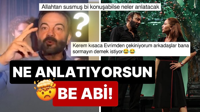 Ne Anlattığını Kendi de Anlamadı: Kerem Alışık'tan Evrim Alasya'yla Uyguladıkları "Susarak Konuşmanın" Tarifi!