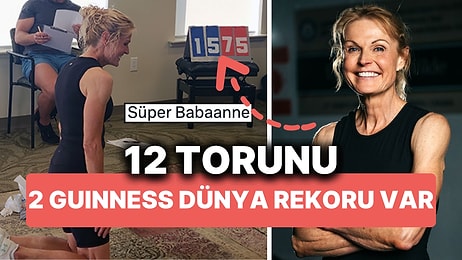 Gençlere Taş Çıkardı! 12 Torunu Olan Süper Babaanne Bir Saatte 1575 Şınav Çekti Guinness Dünya Rekorunu Kırdı!