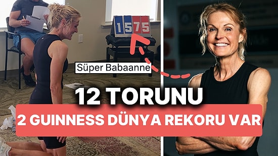 Gençlere Taş Çıkardı! 12 Torunu Olan Süper Babaanne Bir Saatte 1575 Şınav Çekti Guinness Dünya Rekorunu Kırdı!