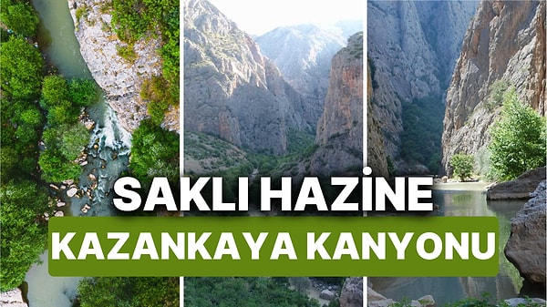 Doğanın Saklı Hazinesi: Kazankaya Kanyonu'nu Keşfediyoruz