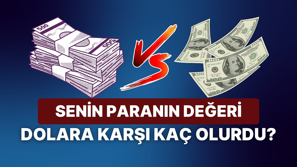 Sen Bir Para Çıkarsaydın Dolar Karşısında Değeri Ne Olurdu?