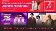 Kasım İndirimlerinde Bugün Hangi Markalar Var? 21 Kasım 2024