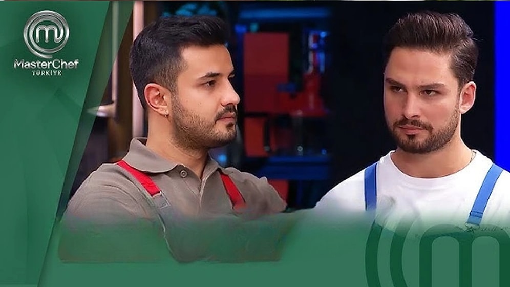 MasterChef'te Semih ve Onur'un Birbirlerinin Üstüne Yürüdükleri 'Egolu' Kavgayı Yarışmacılar Ayırdı