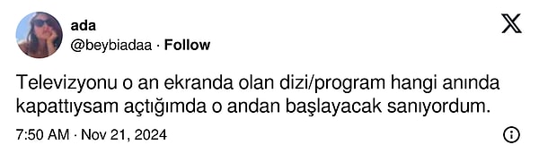 Çünkü televizyonun içindelerdi?