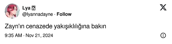 "zayn'i cenazeme bu halde getirirseniz yeniden dirilirim"