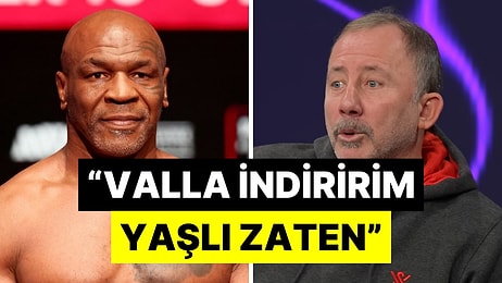 Sergen Yalçın'dan "Mike Tyson ile Boks Maçı Yapar mısın?" Sorusuna Müthiş Öz Güvenli Yanıt!