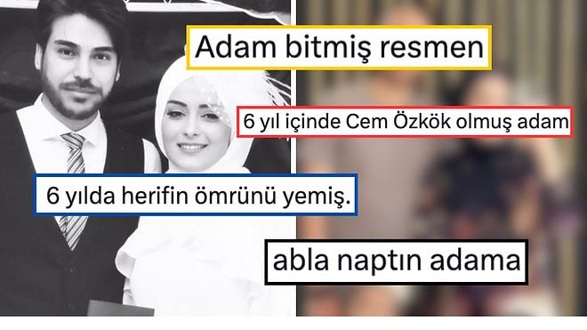 Değişimin Böylesi: Evlendikten Sonra Eşinin 6 Yıl İçindeki Değişimini Paylaşan Kadın Sosyal Medyanın Dilinde!