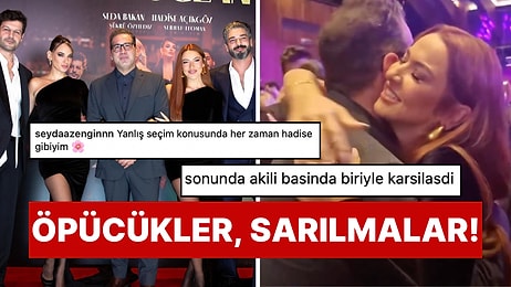 Esas Oğlan Galasında Sevgilisi Şenol Sönmez ile Aşka Gelen Hadise Sosyal Medya Kullanıcılarını İkiye Böldü!