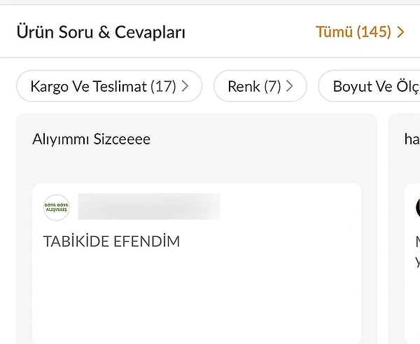 Bu sefer de satıcıya "Alayım mı sizce?" diye soran tüketici herkesin ayarlarıyla oynadı.