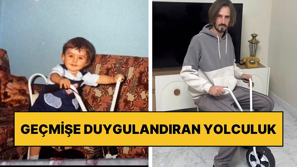 Çocukluk Bisikletinin Aynısı Bulduktan Sonra Yenileyen Adam Aynı Pozu Verince Duygulandırdı