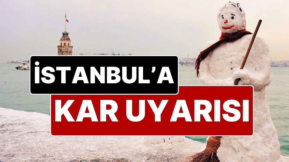 İstanbul’a Yağacak İlk Karın Tarihi Belli Oldu: İstanbul Valiliği’nden Kar Uyarısı Geldi