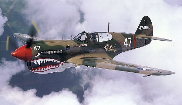 Özellikle Amerikan "Flying Tigers" grubunun P-40B Warhawk uçaklarına çizdiği köpek balığı ağzı motifleri, burun sanatının en ikonik örneklerinden biri haline geldi.