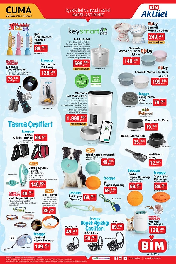 Otomatik Pet Mama Kabı 1.999 TL