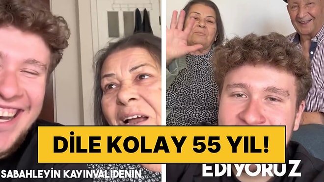 55 Yıllık Evli Dedesi ve Büyükannesiyle “Birbirinizi Ne Kadar İyi Tanıyorsunuz” Testi Yaptı