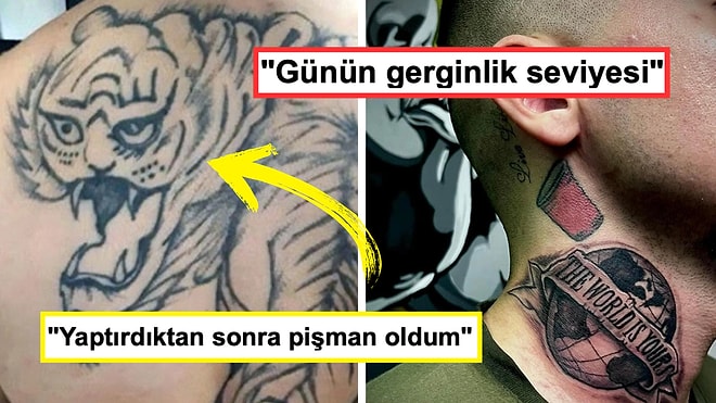 Yaptırdıkları "Sanatsal" Dövmelerle Görenlere Hayatı Sorgulatan Acayip Kişiler