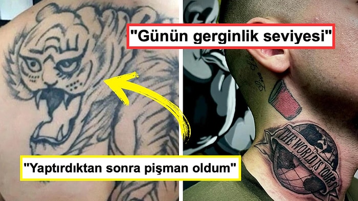 Yaptırdıkları "Sanatsal" Dövmelerle Görenlere Hayatı Sorgulatan Acayip Kişiler