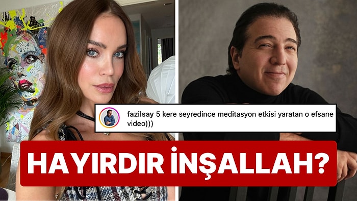 Oldu O Zaman: Zeki Müren Videosunun Altında Fazıl Say ve Ebru Şallı Arasında Geçen Tuhaf Diyaloğu Görmelisiniz