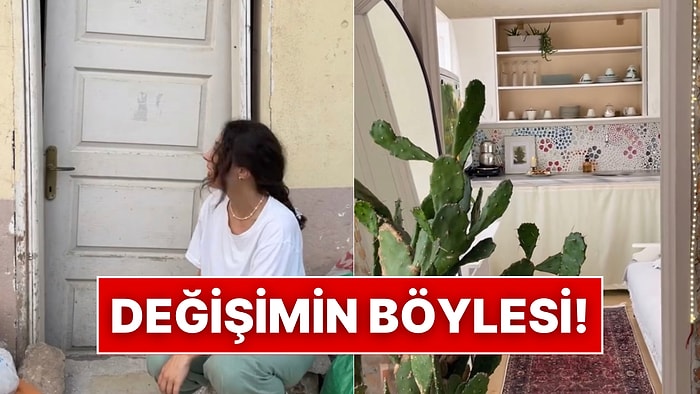 Harabe Haldeyken Tuttuğu Evi El Emeğiyle Güzelleştiren Kadın Alkışları Topladı