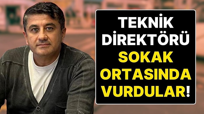 Sokak Ortasında Silahlı Saldırıya Uğrayan Çorluspor Teknik Direktörü Ersin Aka Hayatını Kaybetti