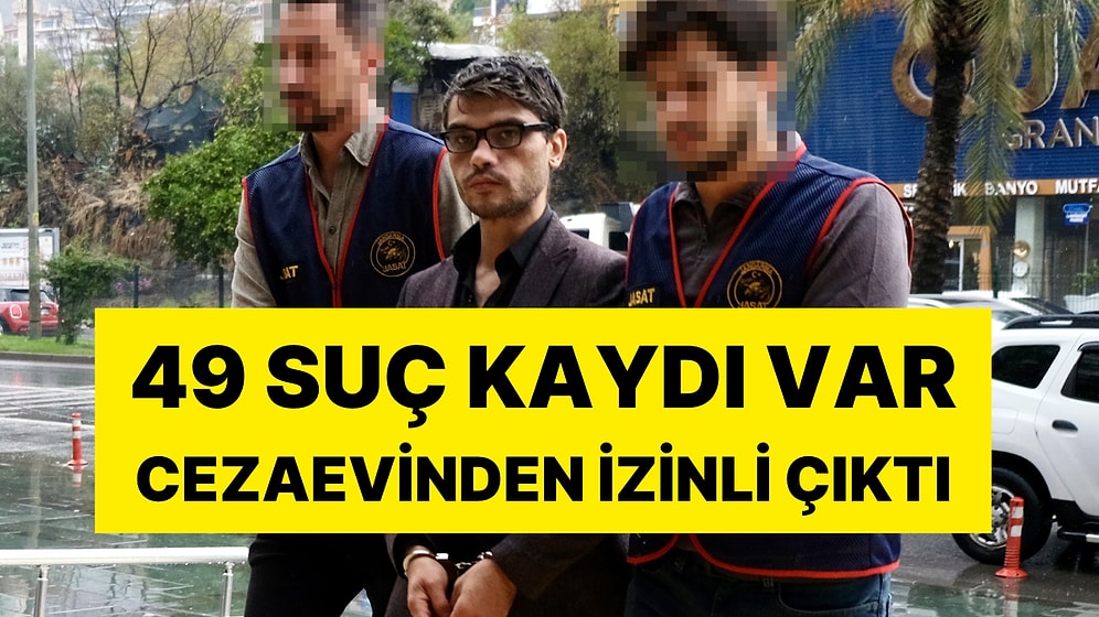 Huylu Huyundan Vazgeçmez! 49 Suç Kaydı Var: Cezaevinden İzinli Çıktı, Hırsızlıktan Yakalandı