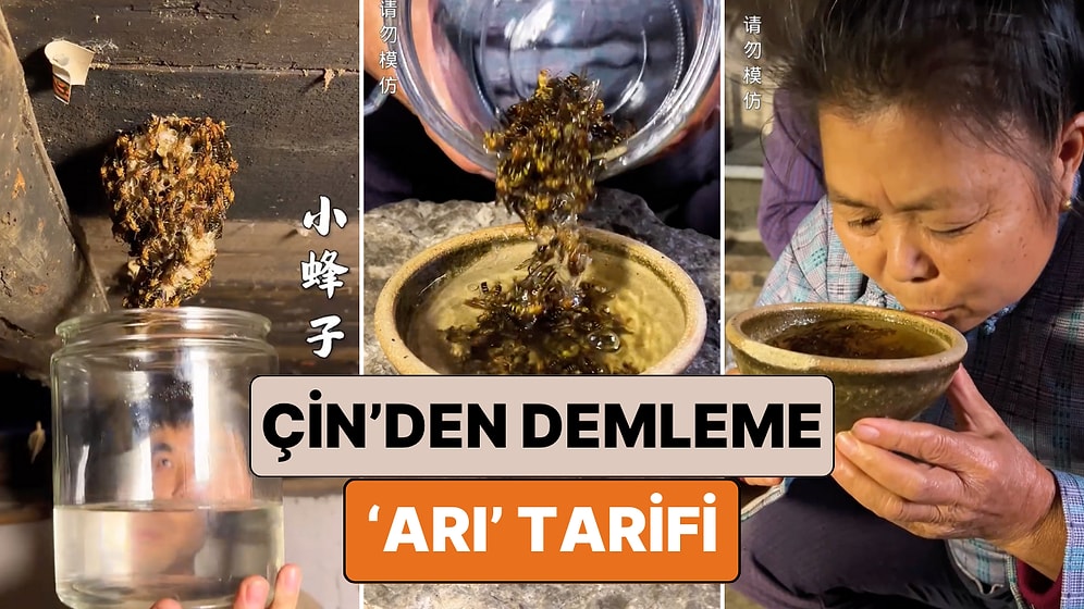 Çin Yine Şaşırtmıyor: Bu Sefer de Kovanda Yakaladıkları Arılardan "Demleme Arı" Yaptılar