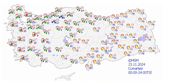 Öğle saatlerinde hava aniden soğuyacak, yüksek kesimlerde kar etkili olacak.