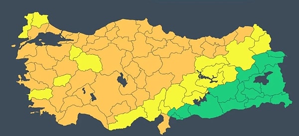 Meteoroloji Turuncu Kodlu Uyarı Ne Demek?