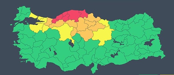 Meteoroloji Kırmızı Kodlu Uyarı Ne Demek?