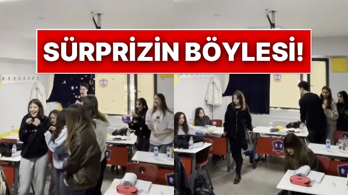 Öğretmenler Günü Sürprizi Yapmak İsteyen Öğrenciler Önce Korkuttu Sonra Güldürdü