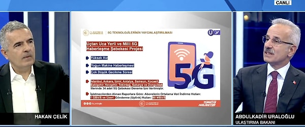 CNN Türk’ten Hakan Çelik’e konu olan Uraloğlu, Google ile görüştüklerini aktardı.