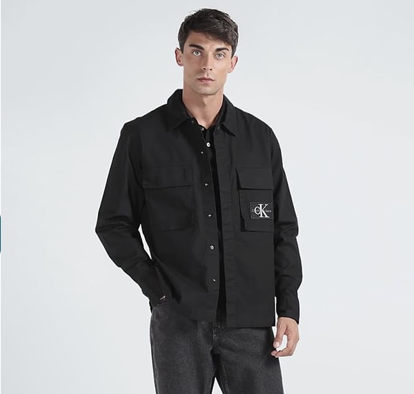 Calvin Klein UTILITY OVERSHIRT Gömlek Erkek