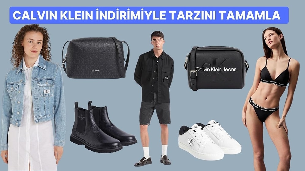 Görünümünü Bir Üst Seviyeye Taşımak İsteyenler İçin Calvin Klein İndirimleri Başladı