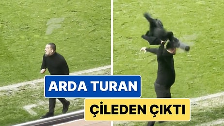 Arda Turan'ın Çileden Çıktığı Anlar: Takımı Gol Yedikten Sonra Sinirlerine Hakim Olamadı!