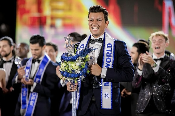 Mr. World 2024 Erkek Güzellik Yarışması'nın birincisi ise Porto Riko'dan Daniel Mejía oldu.