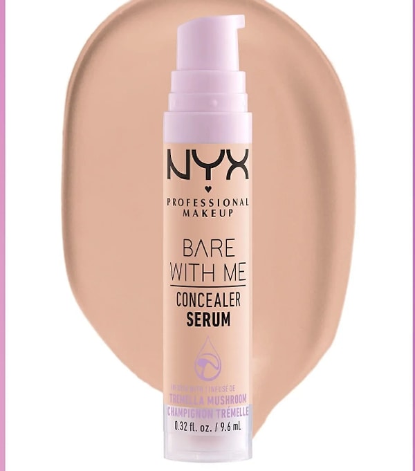 11. NYX Professional Makeup Bare With Me Kapatıcı Serum 02 Light Concealer