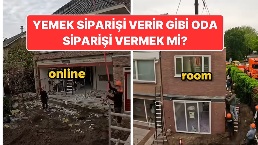 Hollanda'da Ev Sahipleri İnternetten Yemek Siparişi Verir Gibi Oda Siparişi Verebiliyor! Nasıl mı?