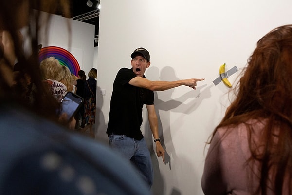 First exhibited in 2019 at Art Basel Miami Beach, the piece divided the art world!